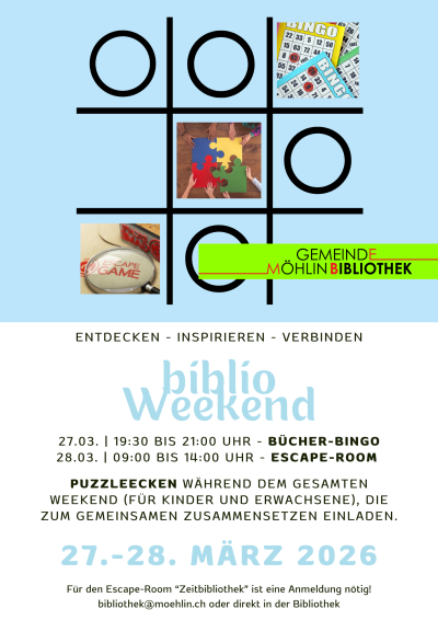 Biblioweekend - Wir spielen!