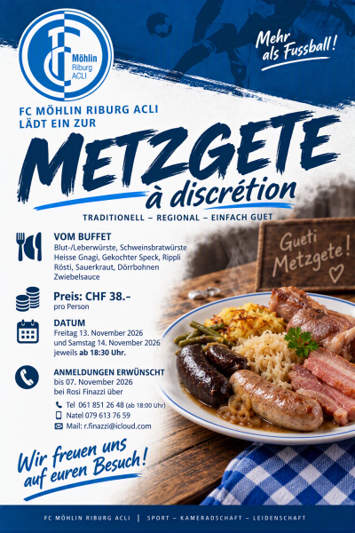Metzgete FC Möhlin-Riburg / ACLI Metzgete FC Möhlin-Riburg / ACLI