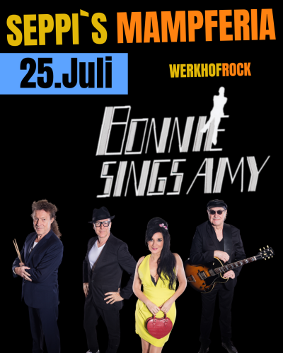 Bonnie Sings Amy 60ies-Soul und 80ies-London-Swing Live Openair Bonnie Sings Amy 60ies-Soul und 80ies-London-Swing Live Openair