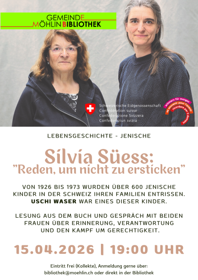 Reden, um nicht zu ersticken - Lebensgeschichte einer Jenischen, aufgeschrieben von Silvia Süess