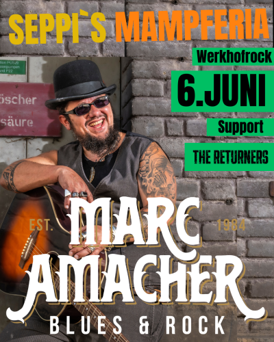 Marc Amacher and Band Blues Rock Live Marc Amacher and Band Blues Rock Live