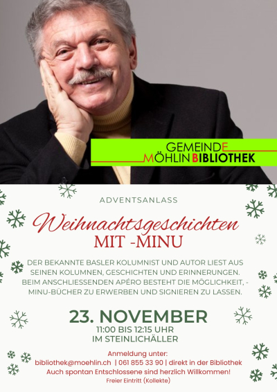 Adventsgeschichten mit -minu Adventsgeschichten mit -minu