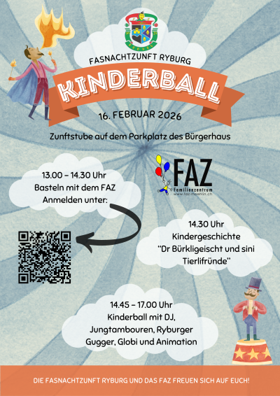 Kinder Fasnachtsball Kinder Fasnachtsball